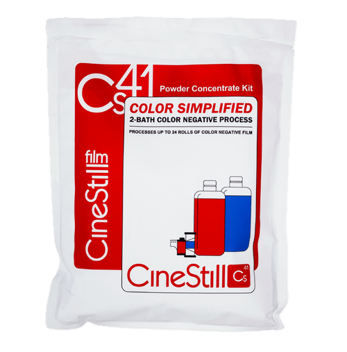CineStill CS41 powder C-41 kit for developing colour negative film at home