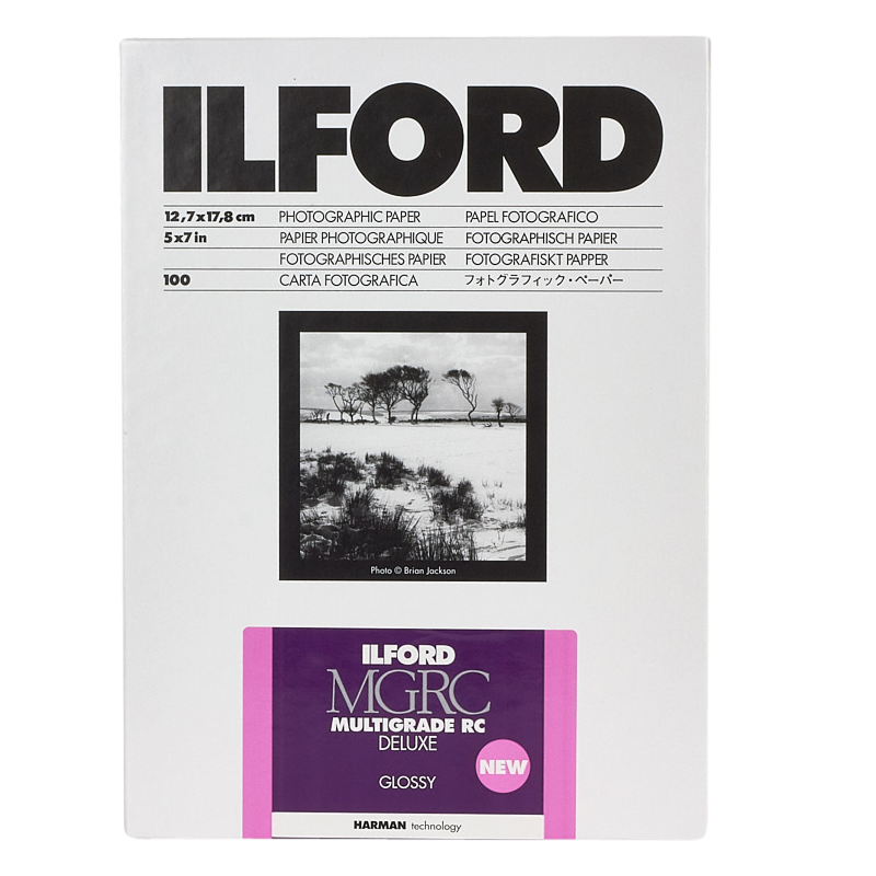 Ilford Multigrade RC Deluxe Pearl 12.7x17.8 cm (5x7") - 25 sheets