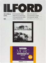 Ilford Multigrade RC Deluxe Satin 12.7x17.8 cm (5x7") – 100 Sheets