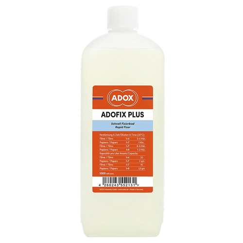 ADOX Adofix Plus rapid fixer 1000ml concentrate for B&W film and paper darkroom processing