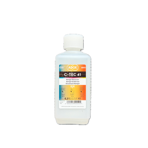 ADOX C-TEC 41 Remjet Remover 200ml bottle for ECN-2 motion picture film processing