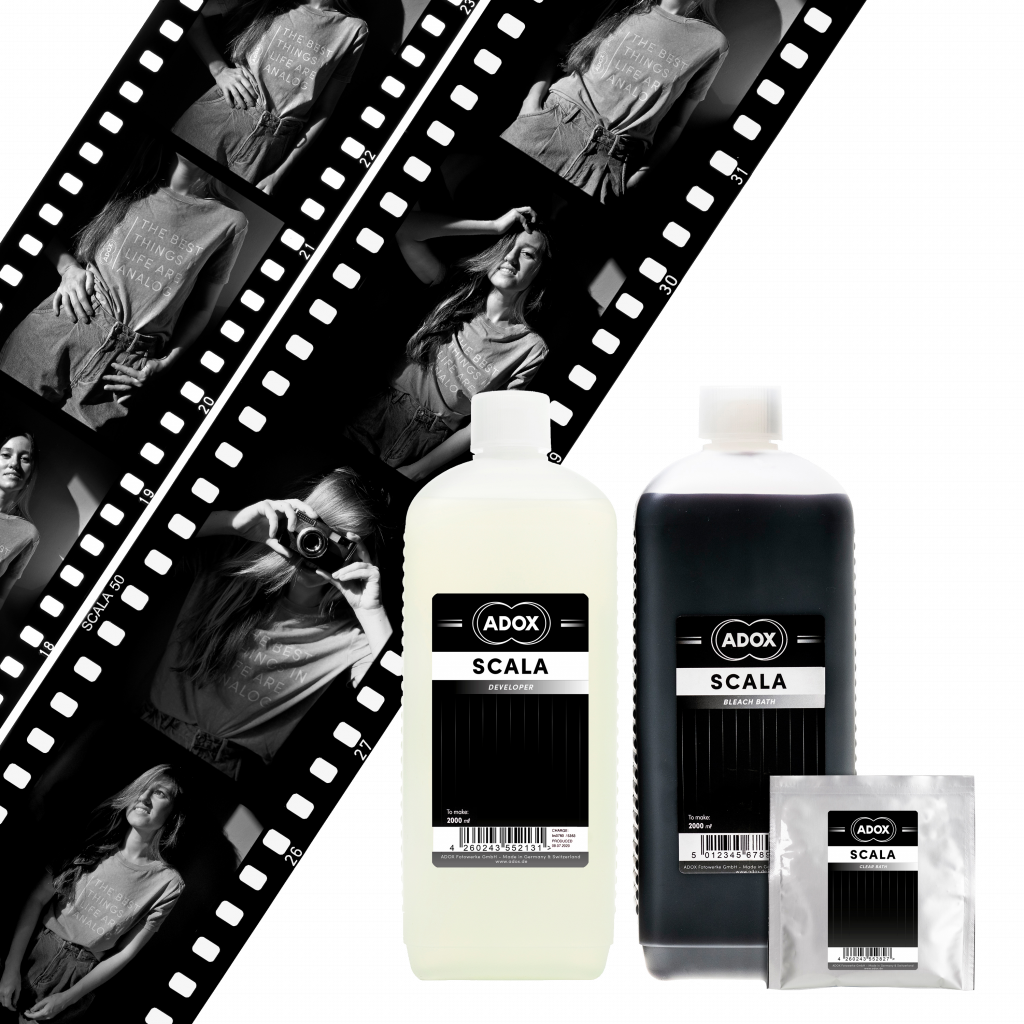ADOX Scala 50 reversal kit packaging box