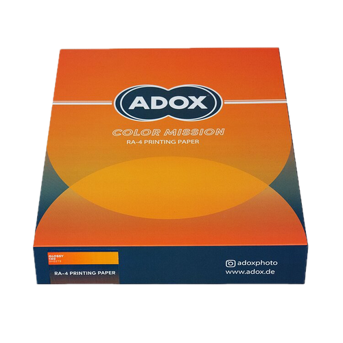 ADOX Color Mission RA-4 printing paper box 12x16 inch high gloss RC 50 sheets for large colour darkroom prints