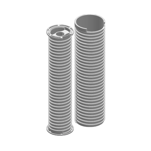 REEL Super 8 developing reel pair for Paterson Multi-Reel 8 tank - processes 50ft Super 8 film