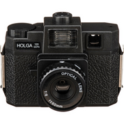 Holga 120GCFN camera, straight-on front view