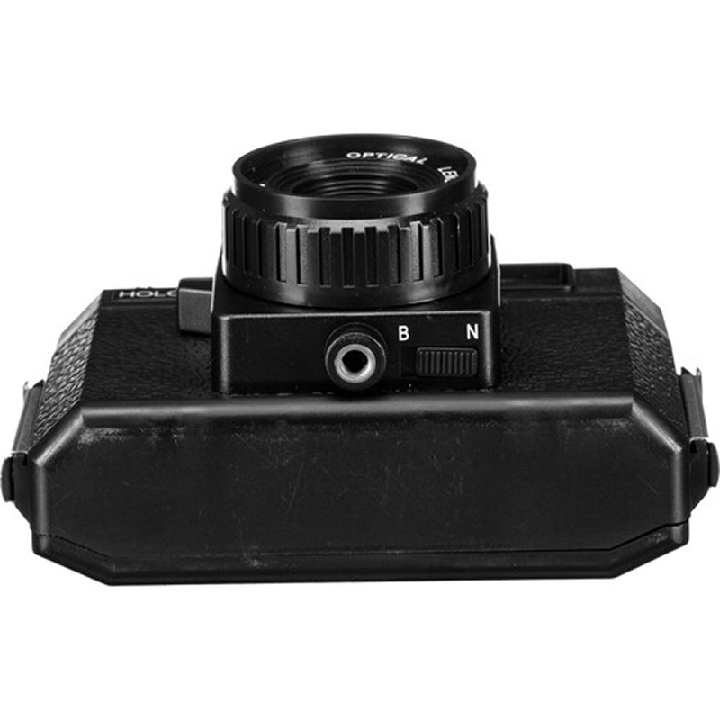 Holga 120GCFN camera, underside with tripod thread