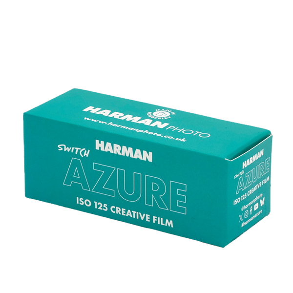 Scatola di pellicola a colori Harman Switch Azure 125 120