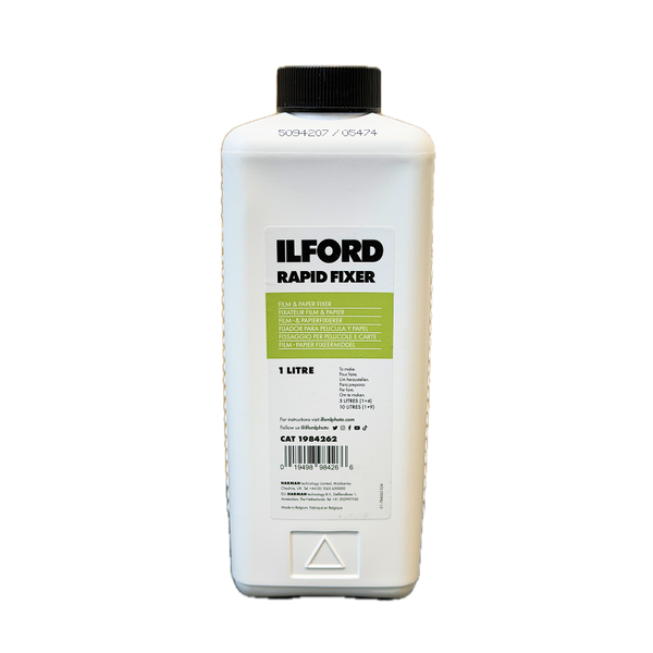 Ilford Rapid Fixer 1 L: fissaggio liquido concentrato per lo sviluppo di pellicola e carta in bianco e nero in camera oscura