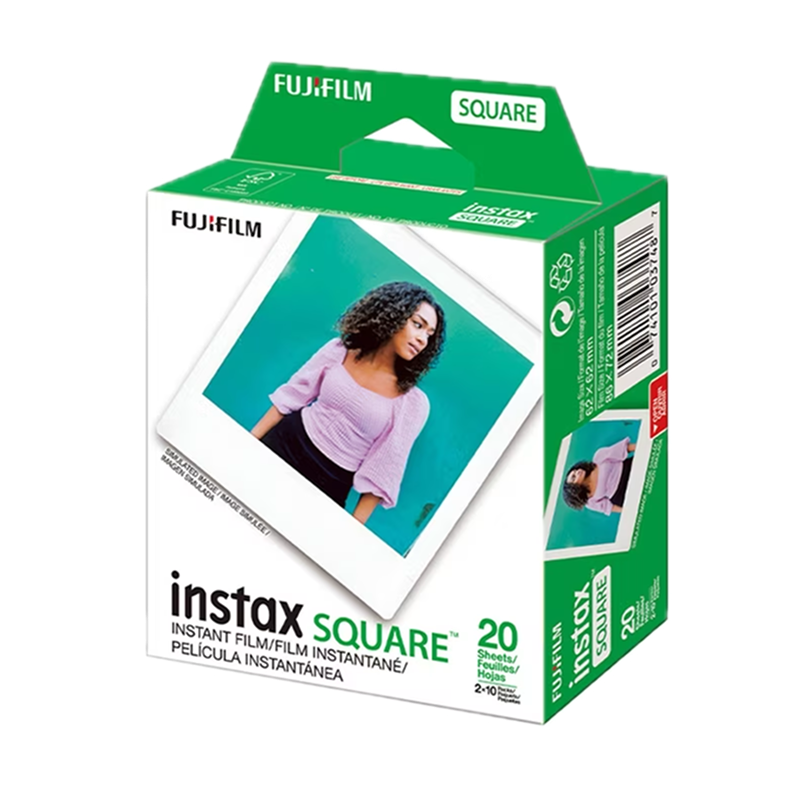 Fujifilm Instax Square Film (White Frame)