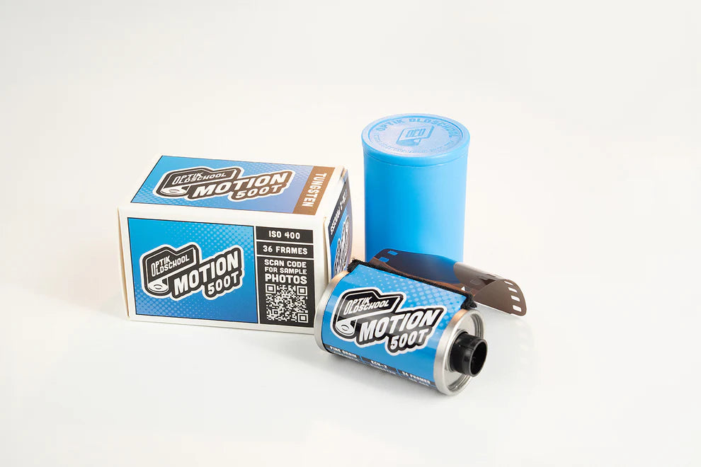 35mm Motion 250D film by Optik Oldschool