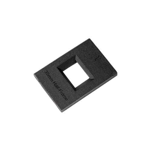 Easy35 Half-Frame Holder for scanning 35mm half-frame film with dual S-curve track and pass-through slot
