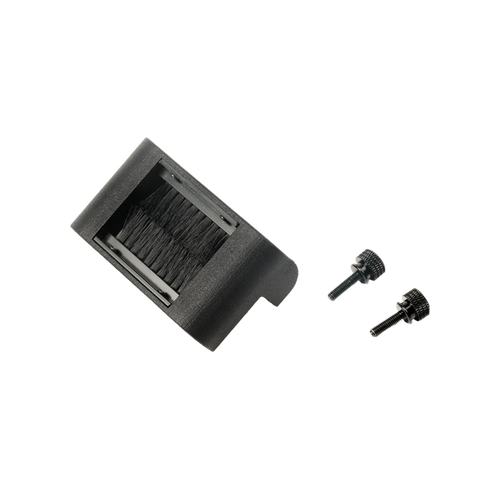 Easy35 Duster with dual anti-static Nylon 12 brushes and M4 thumb screws for film scanning dust removal
