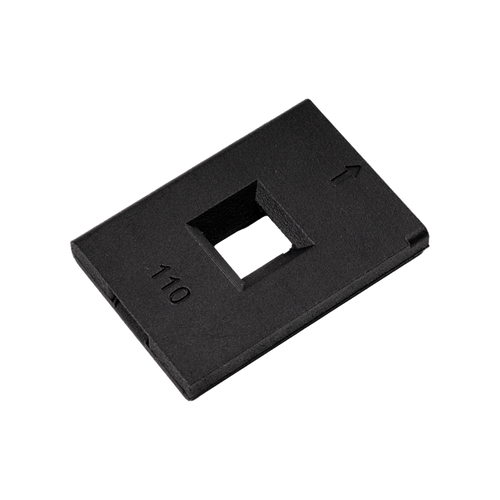 Easy35 110 Holder for scanning 110 format film with 14.4x18mm film gate and pass-through slot design