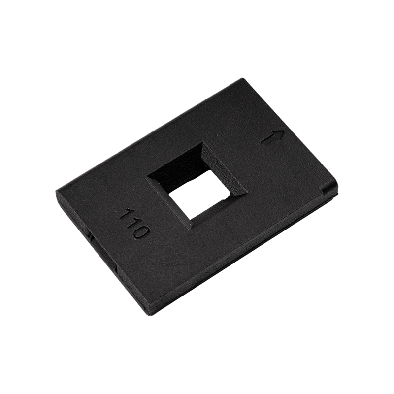 Easy35 110 Holder for scanning 110 format film with 14.4x18mm film gate and pass-through slot design