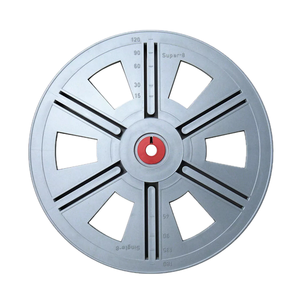 Bobina per film Super 8 AP, capacità 120 metri / 400 piedi, per conservare e proiettare pellicola cinematografica