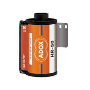 ADOX HR-50 35mm film cartridge, ISO 50, 36 exposures
