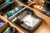 Optik Oldschool Film Killer film cutter stored in drawer