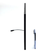 Reflx lab slide viewer light pad size compared to iPhone width.